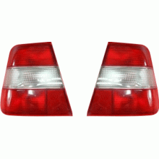 Röd vita Bakljus Volvo 944 964 s90 1 par