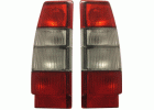 1 par Röd vita Bakljus Volvo 945